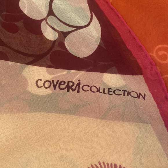 COVERI COLLECTION silk scarf - Picture 3 of 11